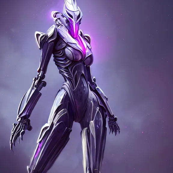 Image similar to extremely detailed ground shot of a giant beautiful stunning goddess 500 foot tall anthropomorphic hot robot mecha female dragon, silver sharp streamlined armor, detailed head, sharp claws, glowing Purple LED eyes, sitting elegantly in front of a tiny human, micro pov, dragon art, warframe fanart, Destiny fanart, macro art, giantess art, furry art, furaffinity, high quality 3D realism, DeviantArt, Eka's Portal, G6