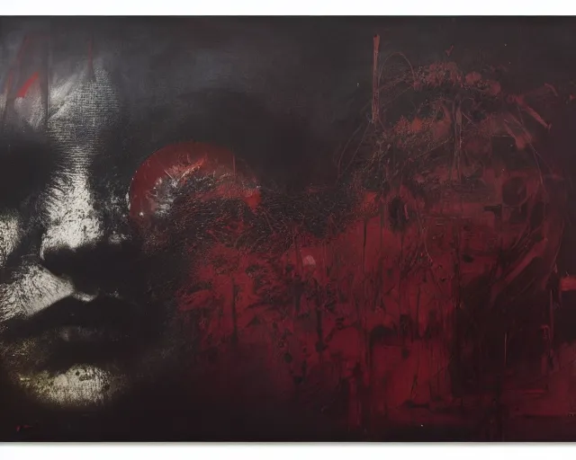 Image similar to eternal eclipse, a brutalist designed, rich deep colours, painted by guy denning, francis bacon, yoshitaka amano, sebastiao salgado, julia margaret cameron, adrian ghenie, james jean and petra cortright, part by gerhard richter, part by takato yamamoto. 8 k masterpiece.