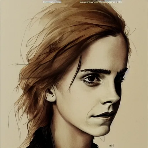 Image similar to emma watson, full body, by jean - baptiste monge