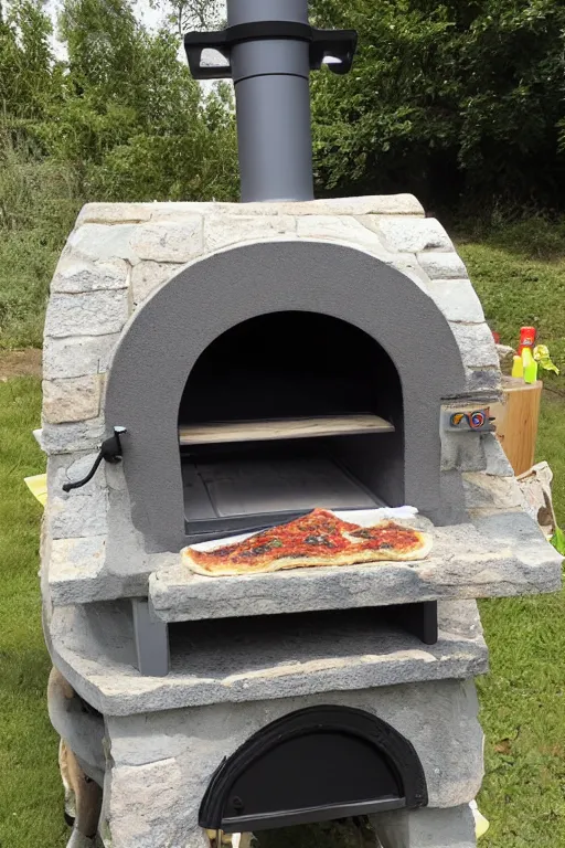 Prompt: babys first pizza oven