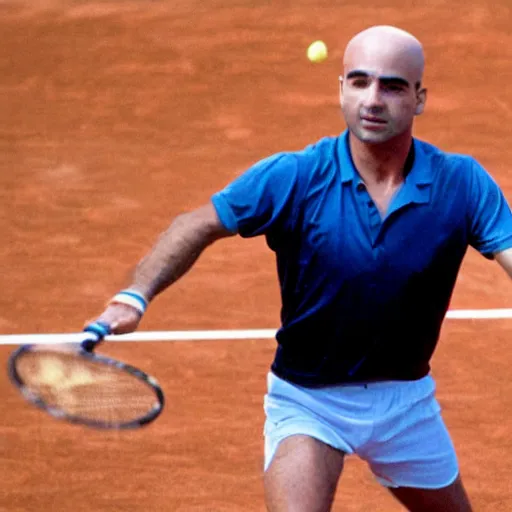 Prompt: agassi