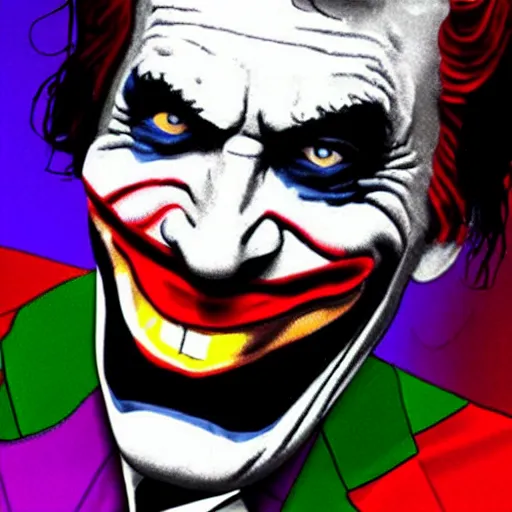 Image similar to donald trump as the joker