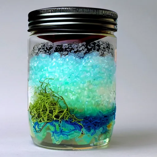 Image similar to a tsunami in a jar