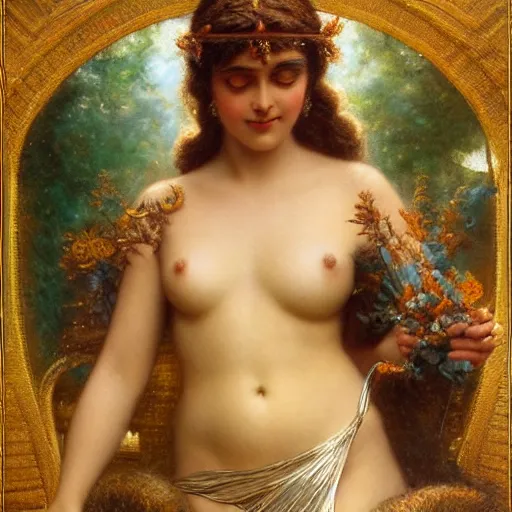 Prompt: detailed potraitof hidu goddes kali as greek god, girl graceful,, painting by gaston bussiere, craig mullins, j. c. leyendecker, lights, art by ernst haeckel, john william godward, hammershøi,,