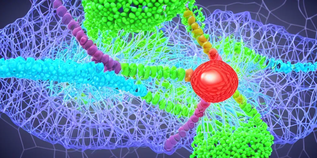 Image similar to dna particle complex - medical 3 d illustration