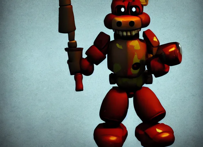 Image similar to Fnaf soldier, war