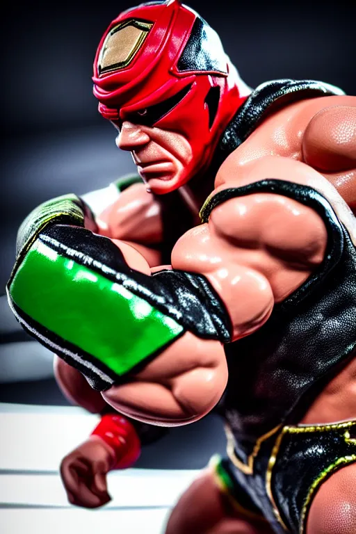 Image similar to john cena wrestling with kamen rider, high resolution, smooth, photorealistic, intricate, face features, body features, photorealistic, smooth, 4 k, aesthetic lighting, baroque object, sharp focus, hyperdetailed object, by : canon eos 5 d mark iv and sigma 7 0 - 2 0 0 mm f / 2. 8 dg os hsm sports