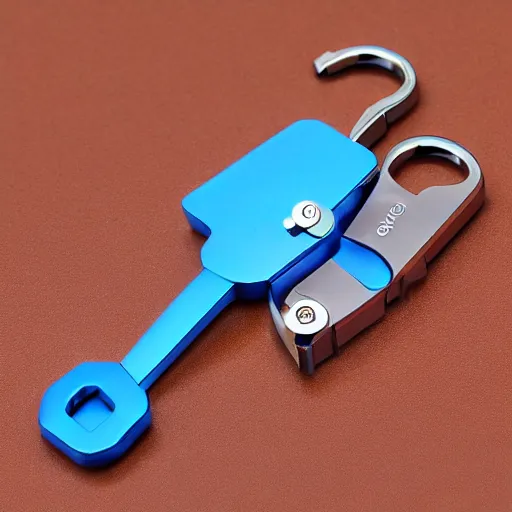 Image similar to mall key cutter cutting toyota key, cartoon bright