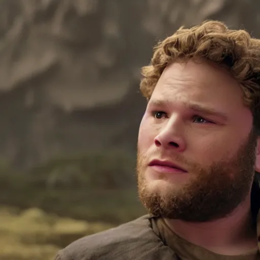 Image similar to seth rogen as anakin skywalker in star wars episode 3, 8 k resolution, cinematic lighting, anatomically correct