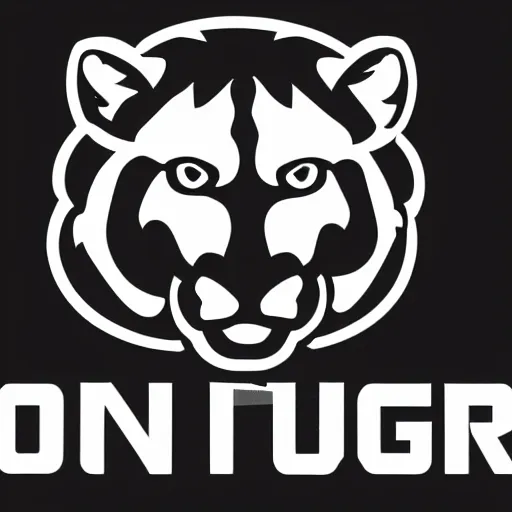 Prompt: a cougar logo for nfl team