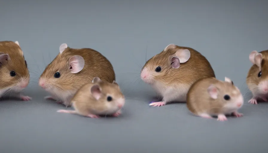 Prompt: An award-winning national geographic photo of a graduate hamster doing a speech in front of other hamsters in the academy, HD, professional photography, sharp focus, natural lighting, enhanced colors, Flickr