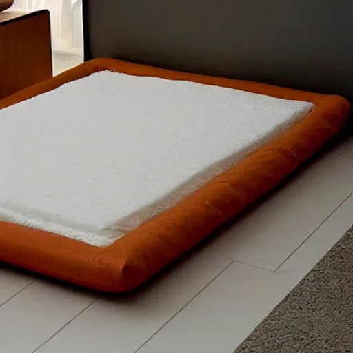 Image similar to a naan bed. ikea trending on artsation