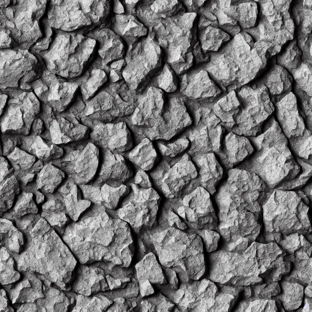 Prompt: iron mineral ore in stone texture material, high definition, high detail, photorealistic,