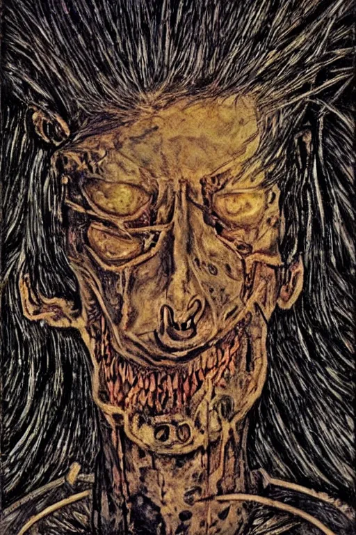 Prompt: tinnitus, by clive barker