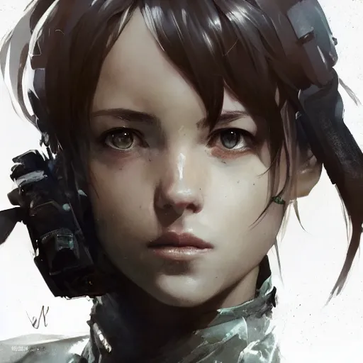 Prompt: realistic portrait of Sinon from sao, dramatic lighting, illustration by Greg rutkowski, yoji shinkawa, 4k, digital art, concept art, trending on artstation