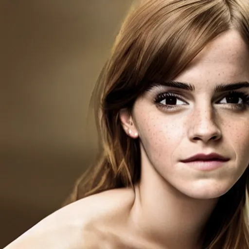 Prompt: Detailed picture, Emma Watson as Anne Hathaway