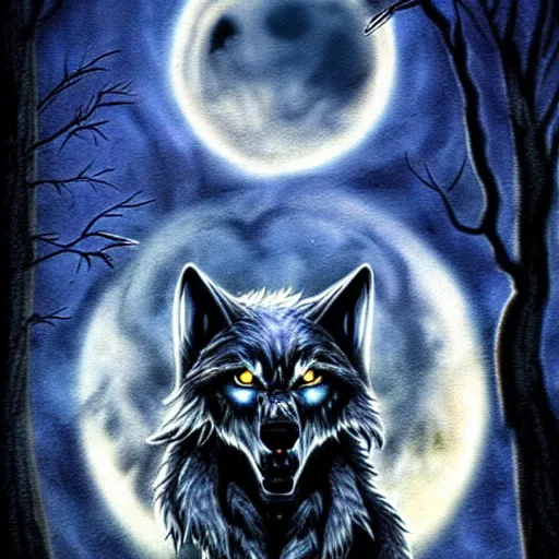 Image similar to werewolf