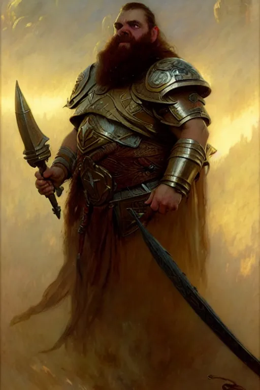 Image similar to gimli by gaston bussiere bayard wu, greg rutkowski, giger, maxim verehin, drew struzan