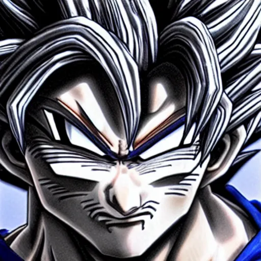 Prompt: ultra realistic goku, high detail