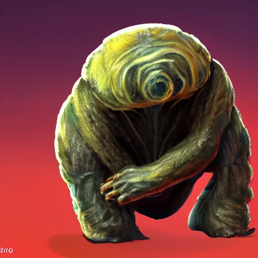 Prompt: a tardigrade in a dynamic pose. character design. gesture drawing. line of action. official art, unreal engine 5, unreal engine. tetsuya nomura. medium shot. ray tracing hdr. 8 k. uhd. sharp focus. highly detailed. masterpiece. anime render. cinematic lighting. lifelike. symmetrical. beautiful.