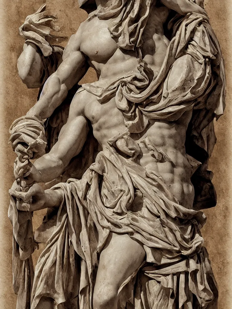 Image similar to original greek god by yliade