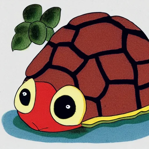 crying turtle