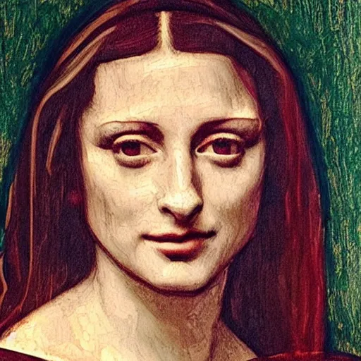 Prompt: Anne Hathaway as the Mona Lisa, detailed, Leonardo DaVinci