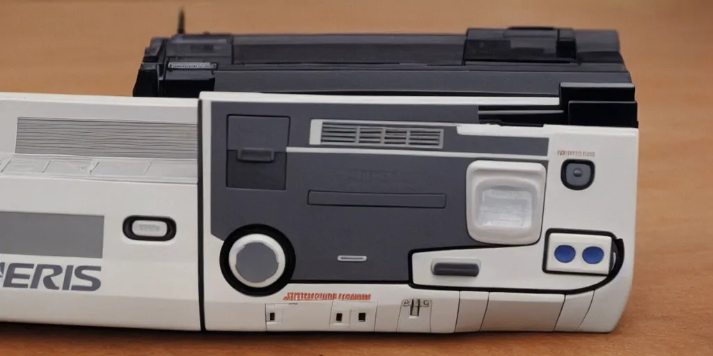 Image similar to The Nintendo Genesis console, 1988