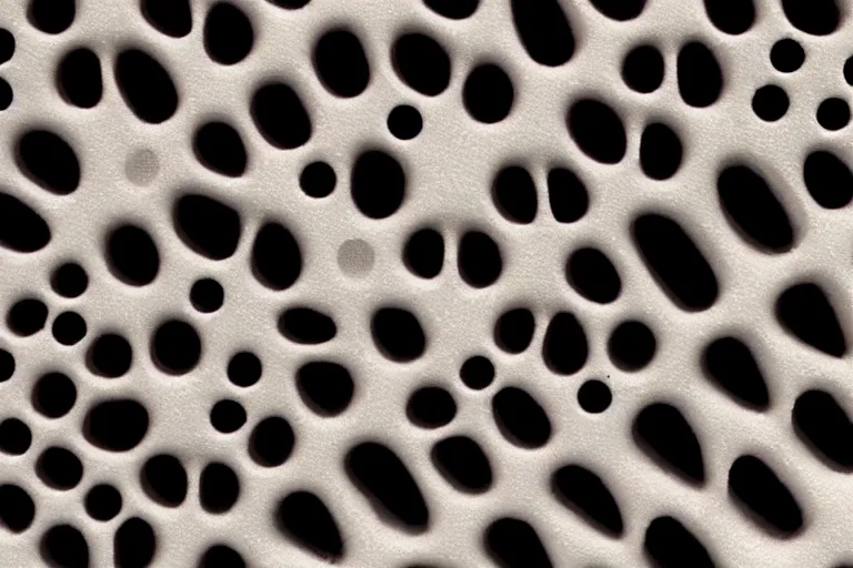 Image similar to a grid of human skin cells made from bio mechanical gears