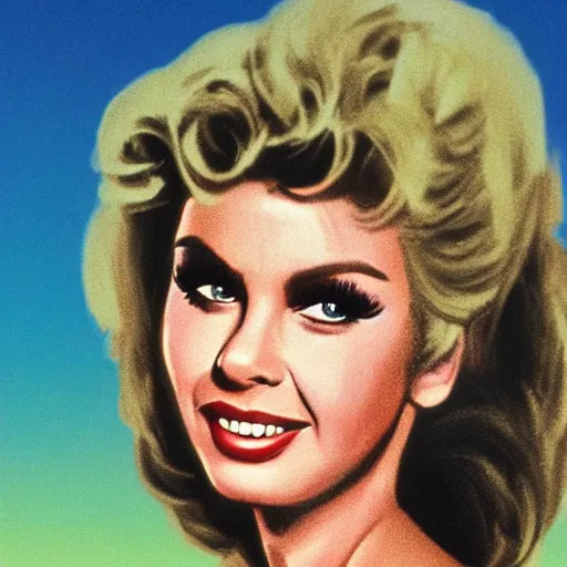 Image similar to Sandy from Grease (1978), portrait. high detail, great lighting, 8k resolution, masterpiece, concept art, illustration