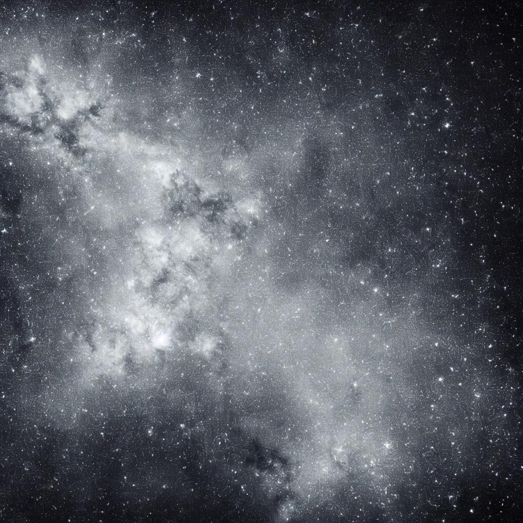 Image similar to space, dark, void of space, stars, crisp focus, NASA photo, very detailed, high contrast