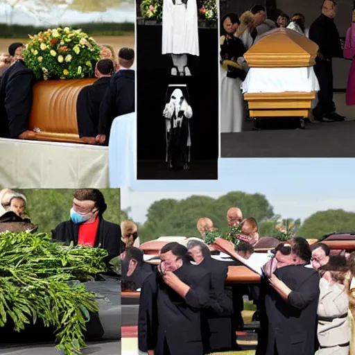 Image similar to photos from god's funeral