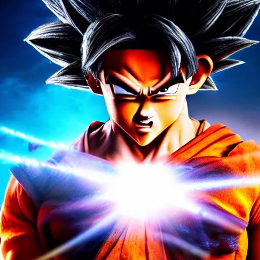 Image similar to film still of goku in the new sci - fi movie, 4 k