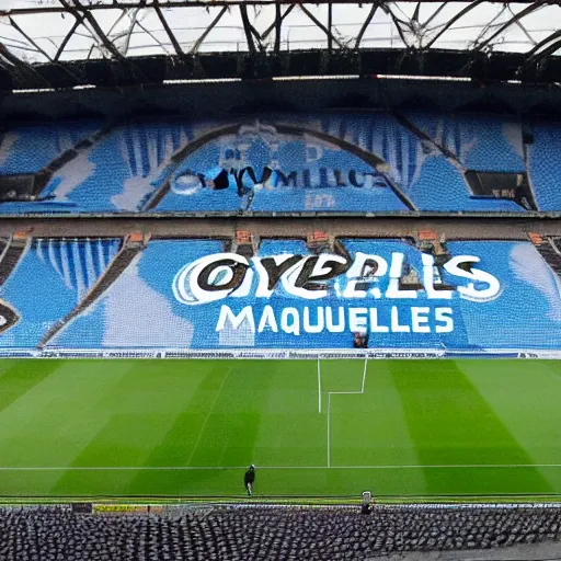 Prompt: Olympique de Marseille by Yōichi Takahashi