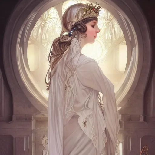 Image similar to a photograpic portrait of a anthropomorphic lit candle wearing white clothes, fantasy, intricate, elegant, highly detailed, digital painting, artstation, concept art, smooth, sharp focus, illustration, art by artgerm and H R Giger and alphonse mucha