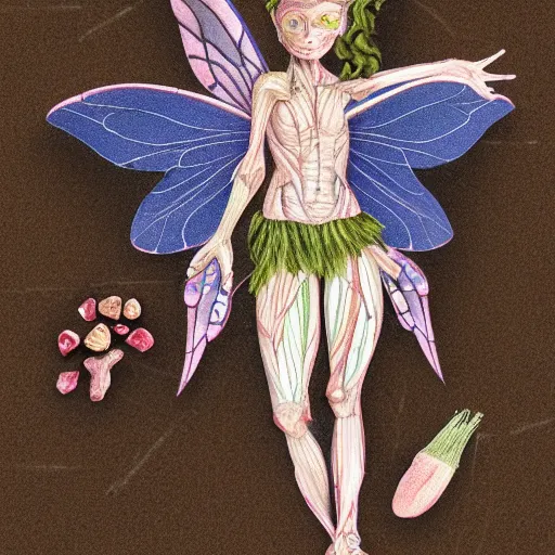 Image similar to anatomy of a fairy