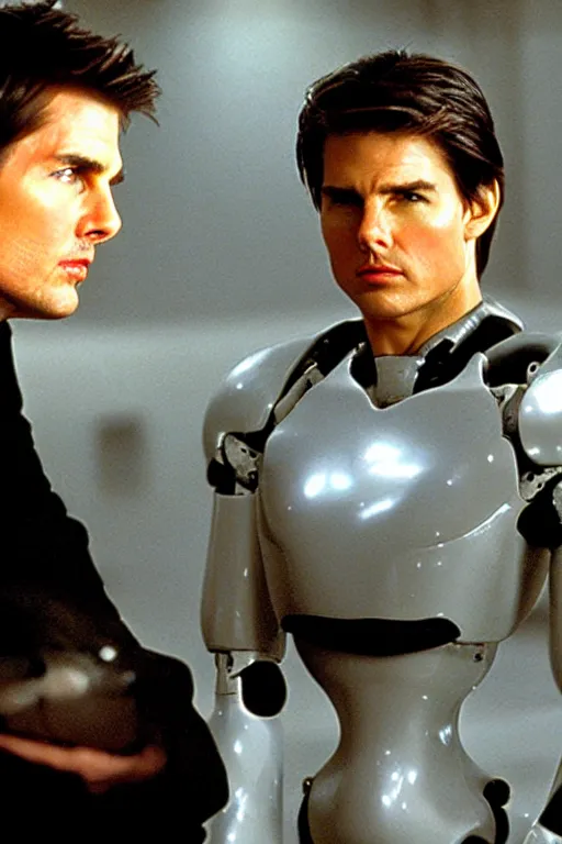 Image similar to Tom Cruise in A.I. Artificial Intelligence (2001)