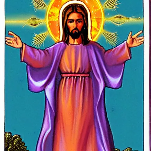 Image similar to ashtar command jesus the sun of god