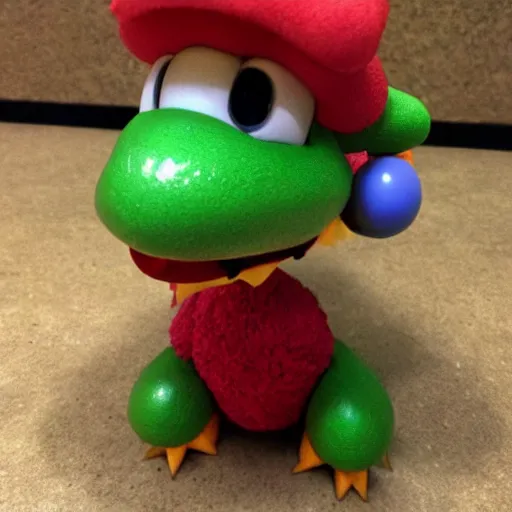 Image similar to yoshi with sharinghan eyes and a stand from jojo