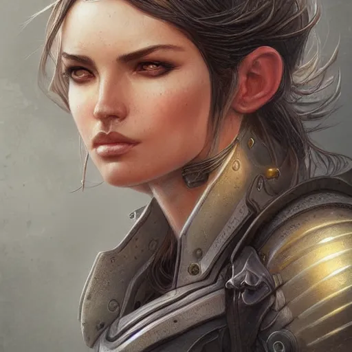 Image similar to character portrait by Magali Villeneuve and Steve Argyle,Livia Prima,fantasy art,beautiful,artstation,detailed,intricate details,masterpiece