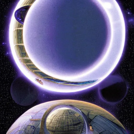 Prompt: ringworld by Larry Niven