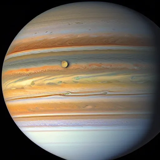 Image similar to Collision of Saturn and Jupiter