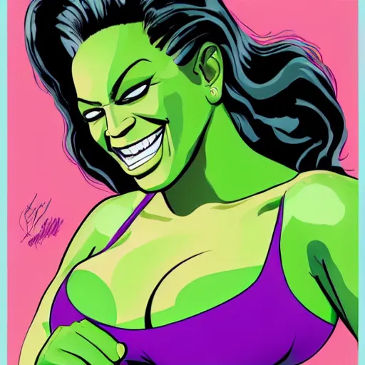 SHE-HULK - 360 MAGAZINE - GREEN, DESIGN, POP