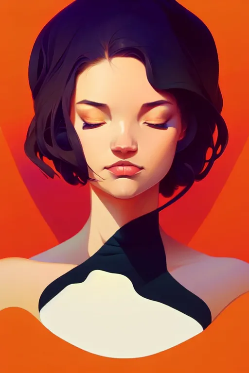 Prompt: smooth cow, desert colors, centered median photoshop filter cutout vector behance hd by artgerm, jesper ejsing, by rhads, makoto shinkai and lois van baarle, ilya kuvshinov, rossdraws, illustration, art by ilya kuvshinov and gustav klimt