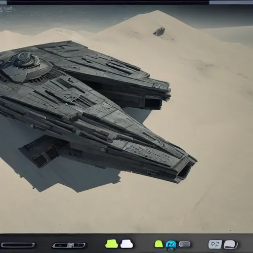 Image similar to a star wars spaceship cinematic, realistic, unreal engine 5