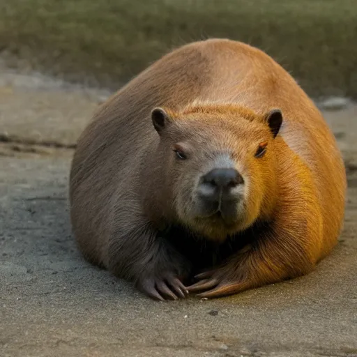 Prompt: capybara demon