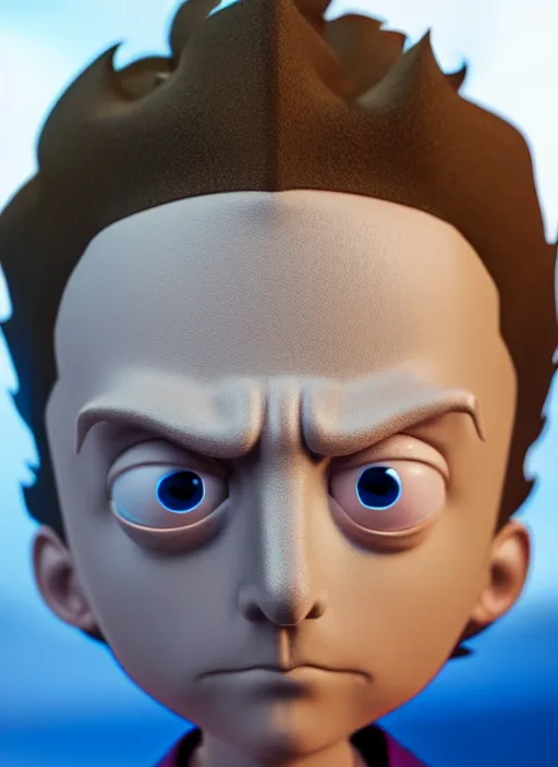 Image similar to young morty from rick and morty closeup photograph dslr photorealistic, studio lighting, ektachrome, detailed, intricate, face detail