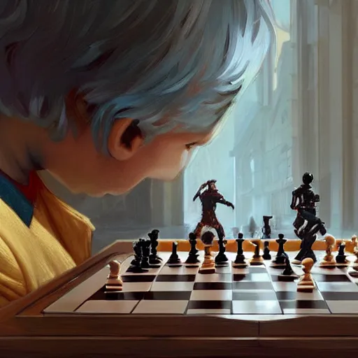 ArtStation - Chess-flix and Chill