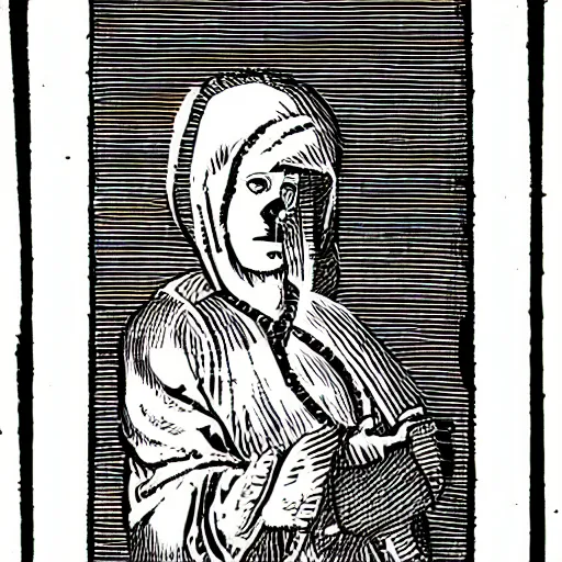 Prompt: a woodcut of sythesizer, black and white, white background