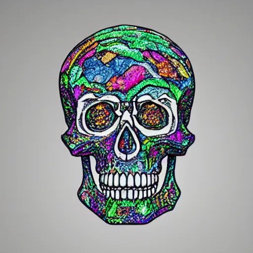 Image similar to crystal skull